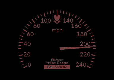 200mph 24/7 101% - Speedo