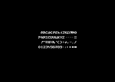 Celtic's Return - 1x1 Font