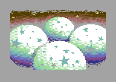 Christmas Megademo - Raytraced Balls