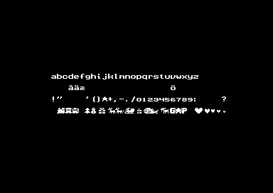 Merry Xmas 2017 - 1x1 Font
