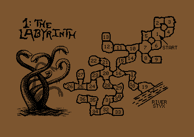 Labyrinth of Crete &DS &Map - Map 1