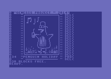 Penguin Holiday - DIR Art