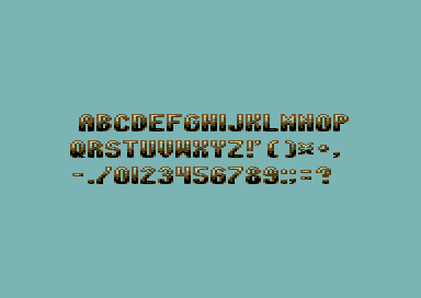 Gnuff - 2x2 Font