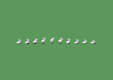 Solskogen 2004 Invitation - Bunny Sprites
