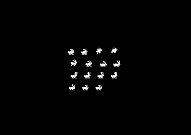 Melwood's Journey - Jumping Rabbit Sprites