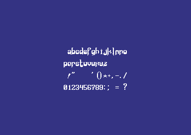 Oblivintro - 1x2 Font