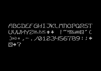 AOD King of the Mountain Intro - Font