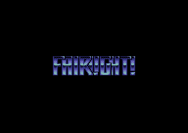 Algot's Revenge! - Fairlight Logo