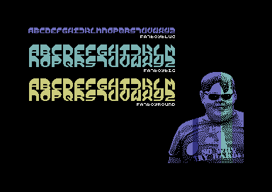 Monochrome - Fatboy Font