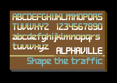 Alphaville - Alfalfaville Font