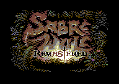 Sabre Wulf Remastered Preview V0.1 - Title Screen