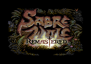 Sabre Wulf Remastered Preview V0.1 - Title Screen