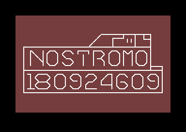 Awakening - Alien Opening Scene - Nostromo Logo