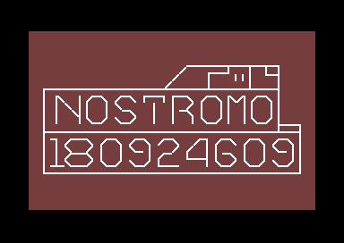 Awakening - Alien Opening Scene - Nostromo Logo