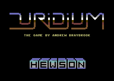 Uridium Fighters Demo - Uridium and Hewson Logos