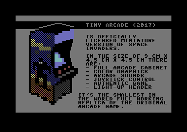 Space Invaders - Tiny Arcade Cabin