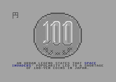 Space Invaders - 100-Yen Coin