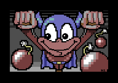 Elite Font - Bomb Jack