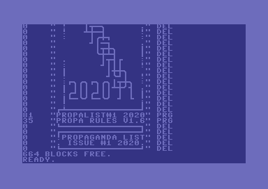 Propaganda List #1 2020 - DIR Art