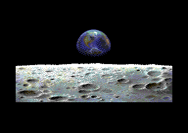 Wonderland XIV - Moon and Earth 1